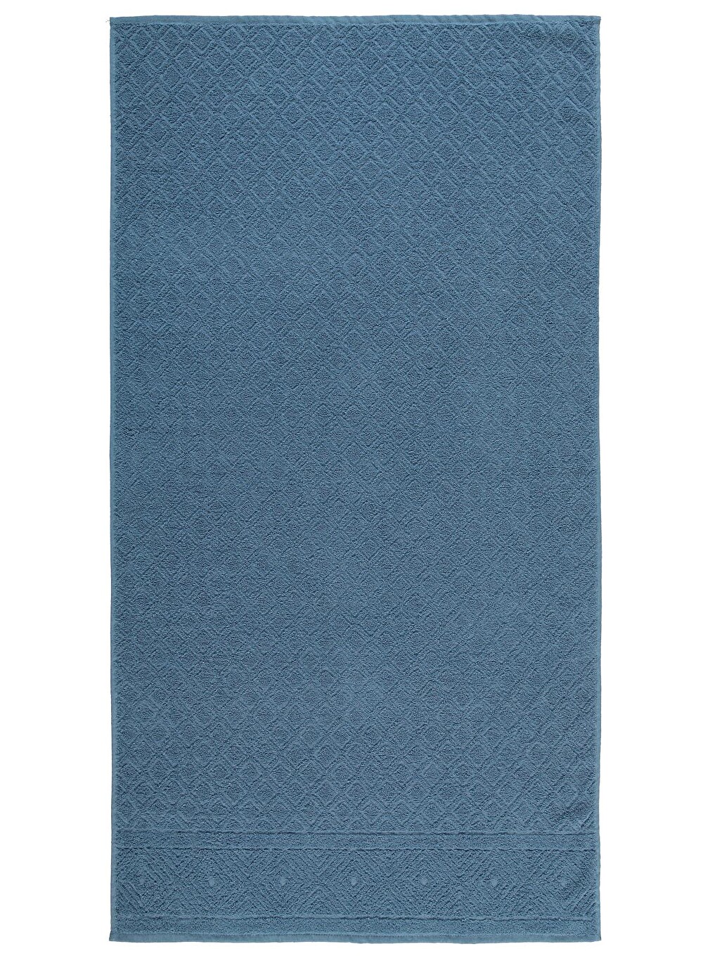 İndigo Boys Baklava Desenli 70*140 Havlu - Mavi-1