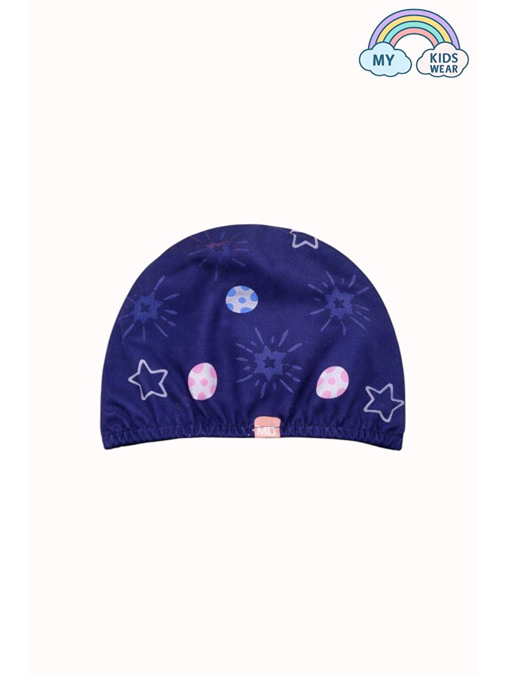 Pembe Erkek Çocuk Deniz Kombini 3’lü Set – Mayo, Havlu ve Bone 12579-3