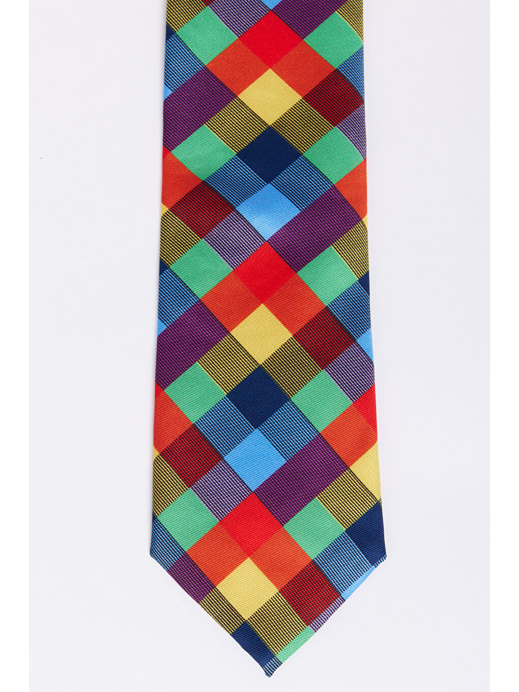 Erkek Kırmızı Desenli Kravat-1