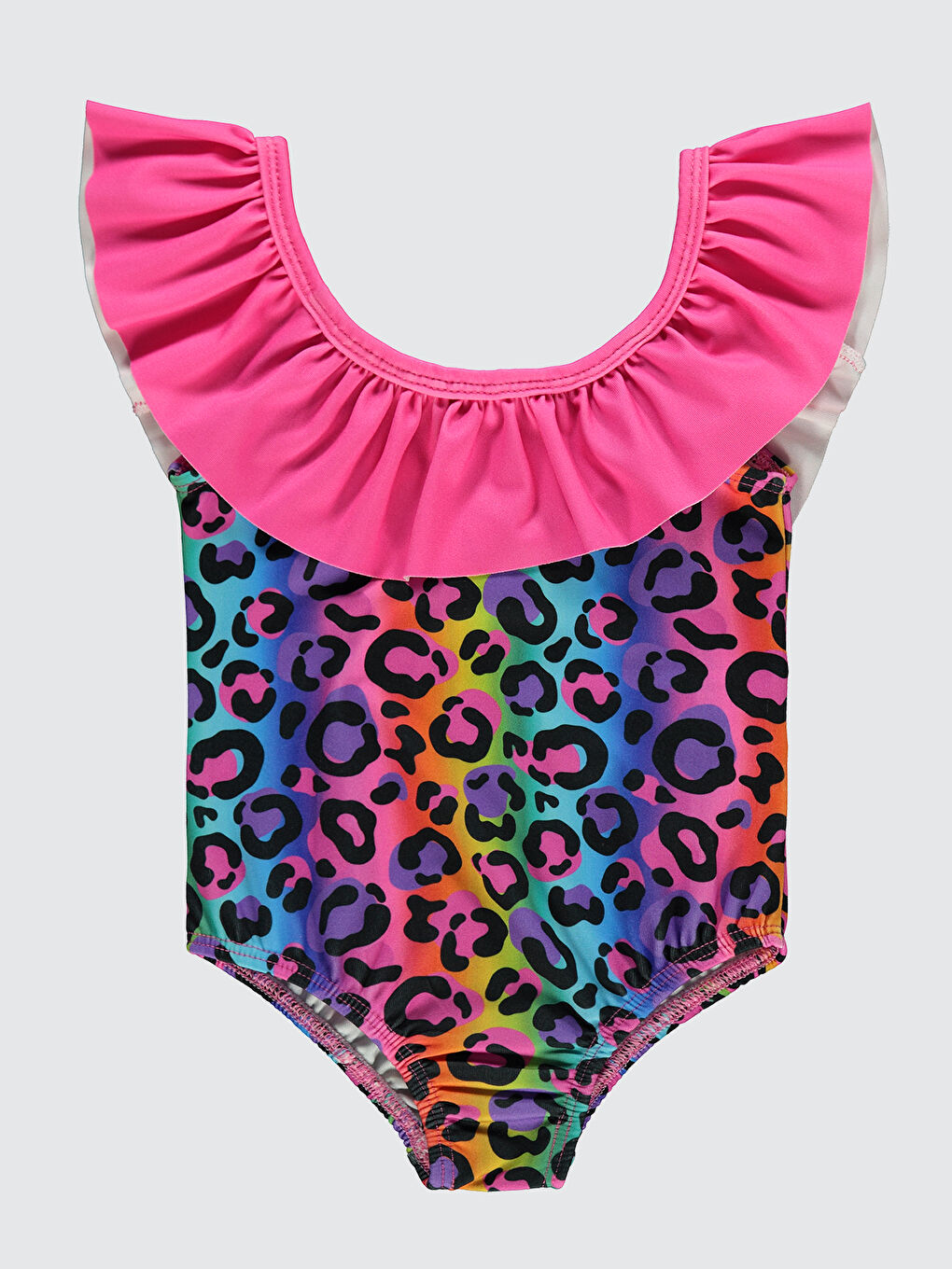 Girls Kız Çocuk Mayo 2-12 Yaş Fuşya