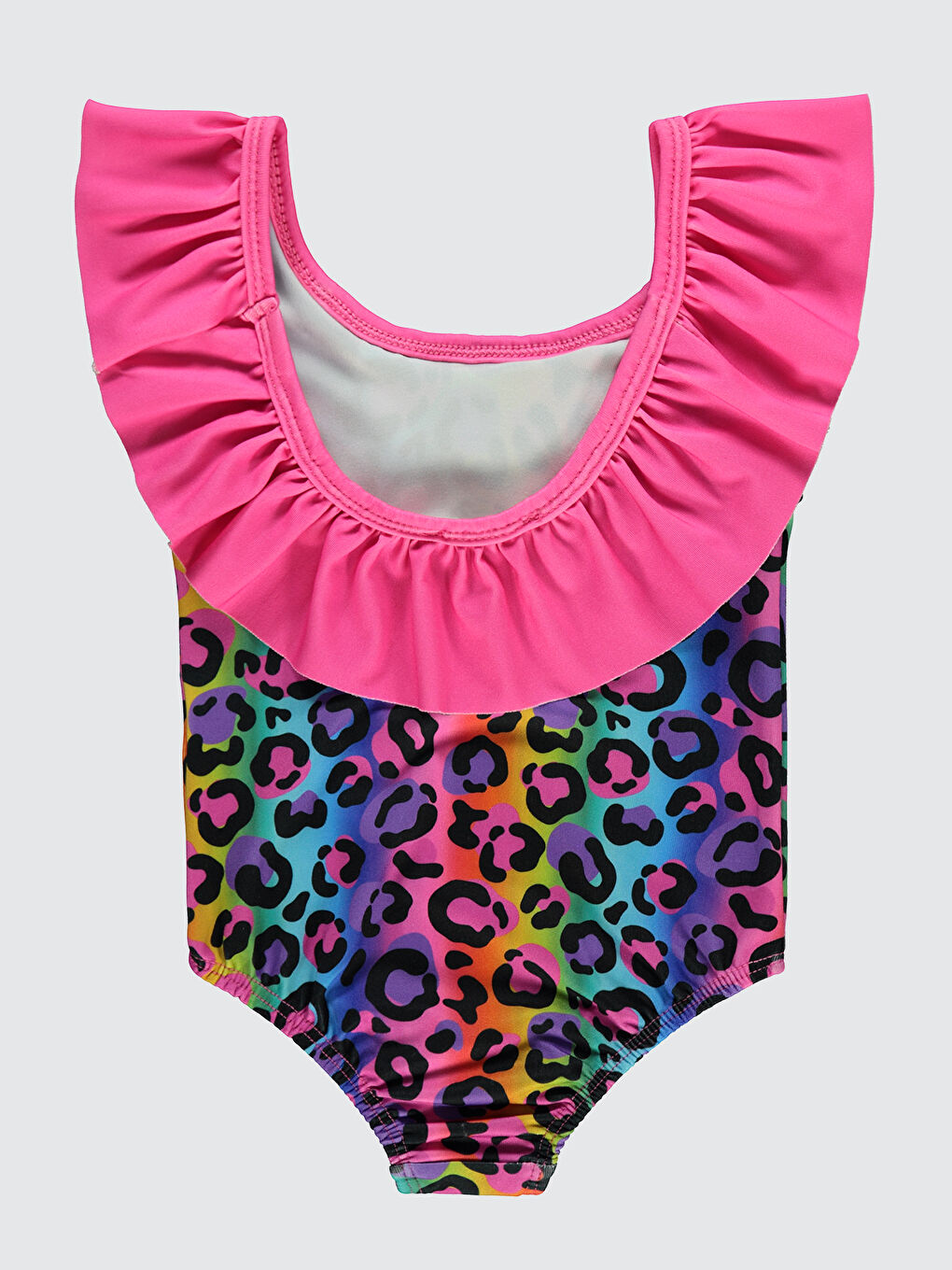 Girls Kız Çocuk Mayo 2-12 Yaş Fuşya-1