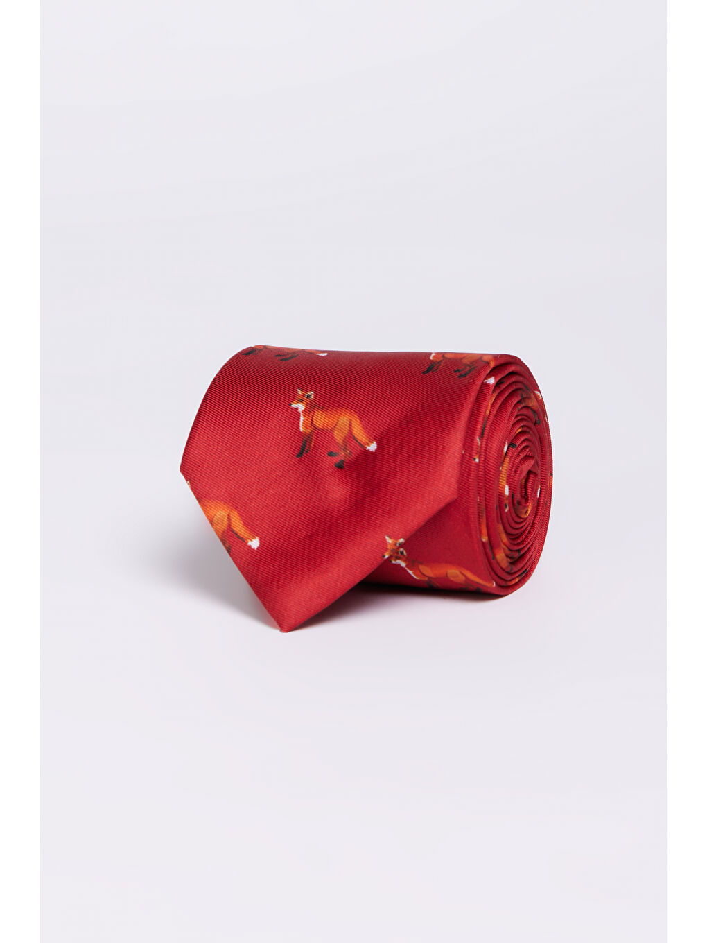 Erkek Bordo Desenli Kravat