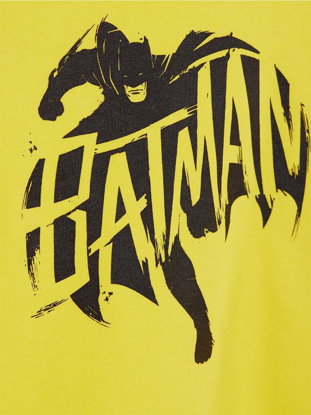 Sarı Batman Lisanslı Erkek Çocuk 2'li Takım 21658-2