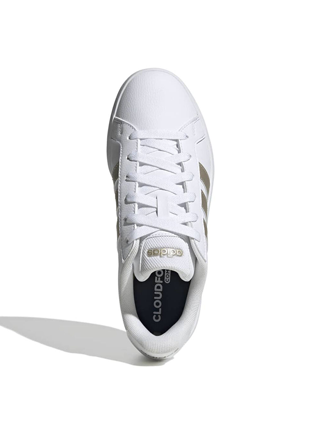 Grand Court Base 3.0 Kadın Beyaz Sneaker-2