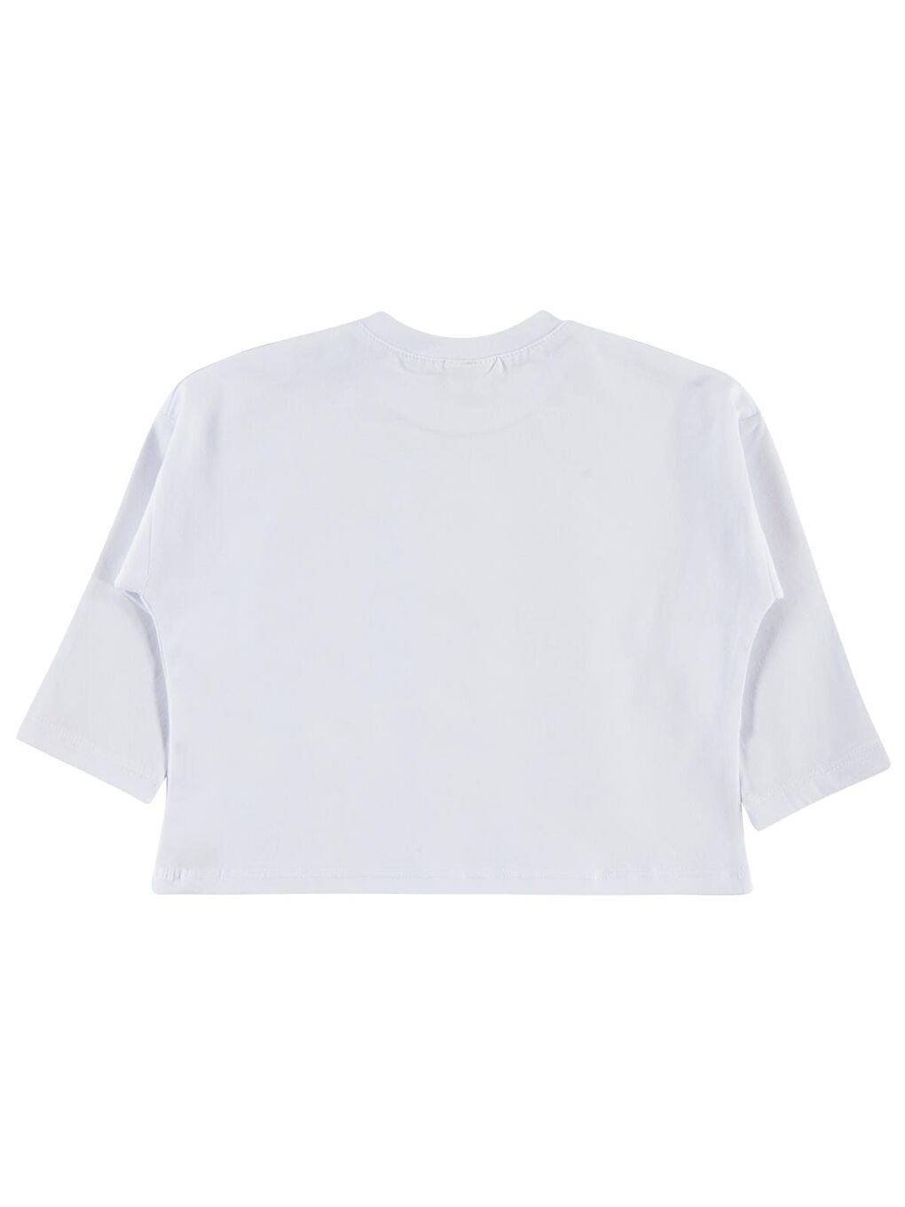 Baby Basic 6-18 Ay Sweatshirt - Beyaz 6-9 Ay-1