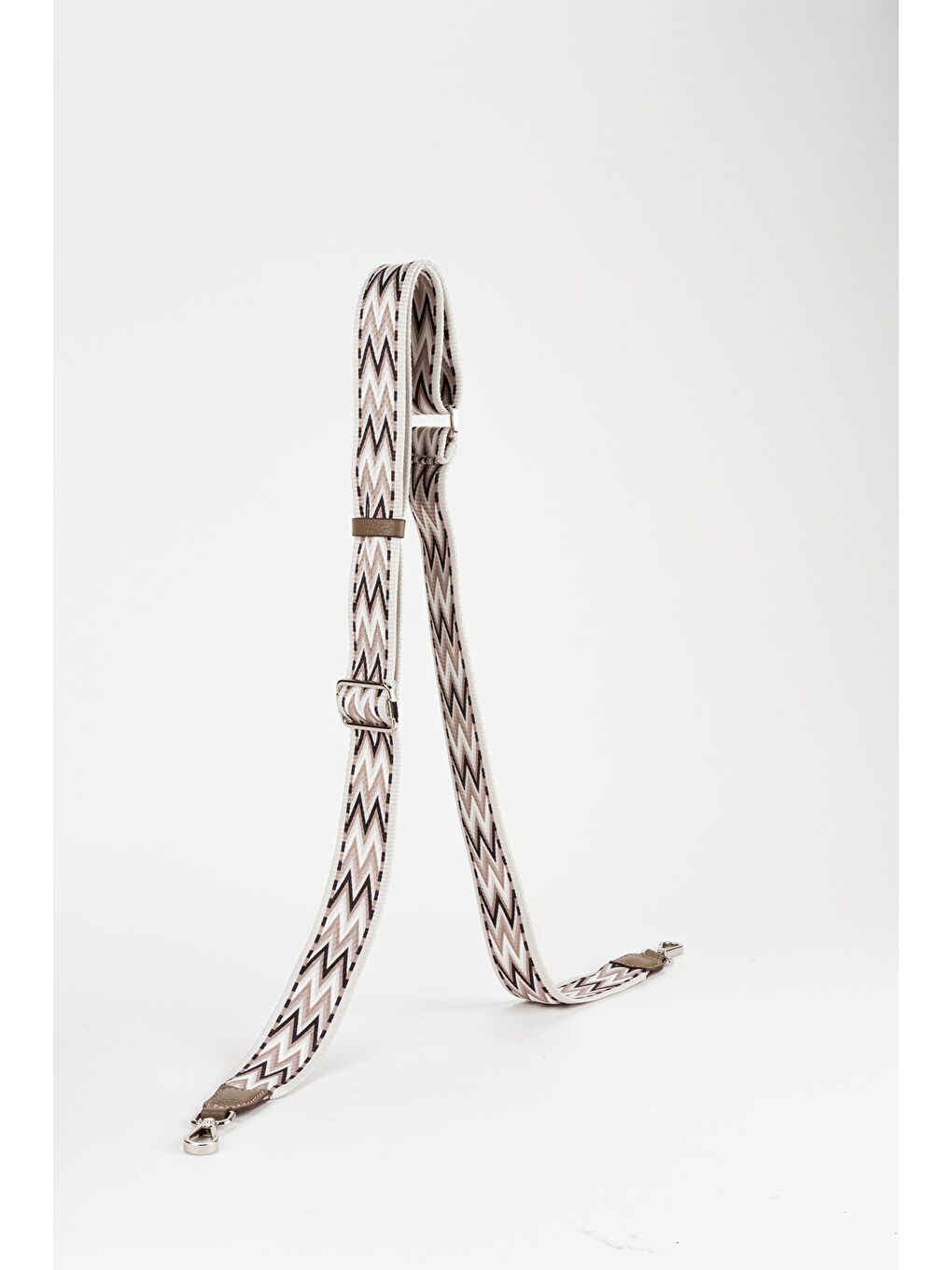 Bej %100 Hakiki Deri Kadın Kolon Askılı Çapraz Omuz Çantası-5