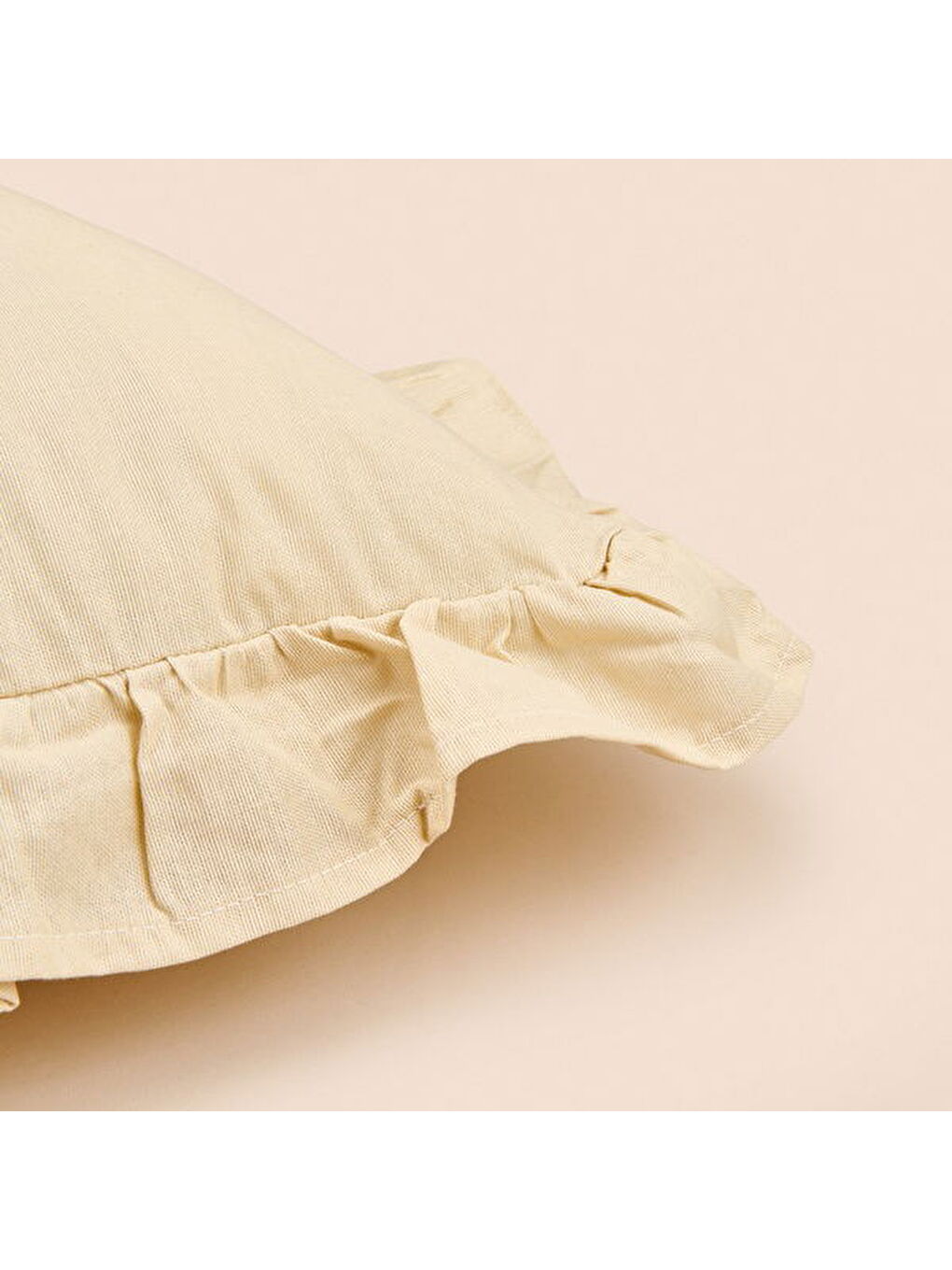 Soft Fancy Kırlent - Bej - 40x40 cm-4