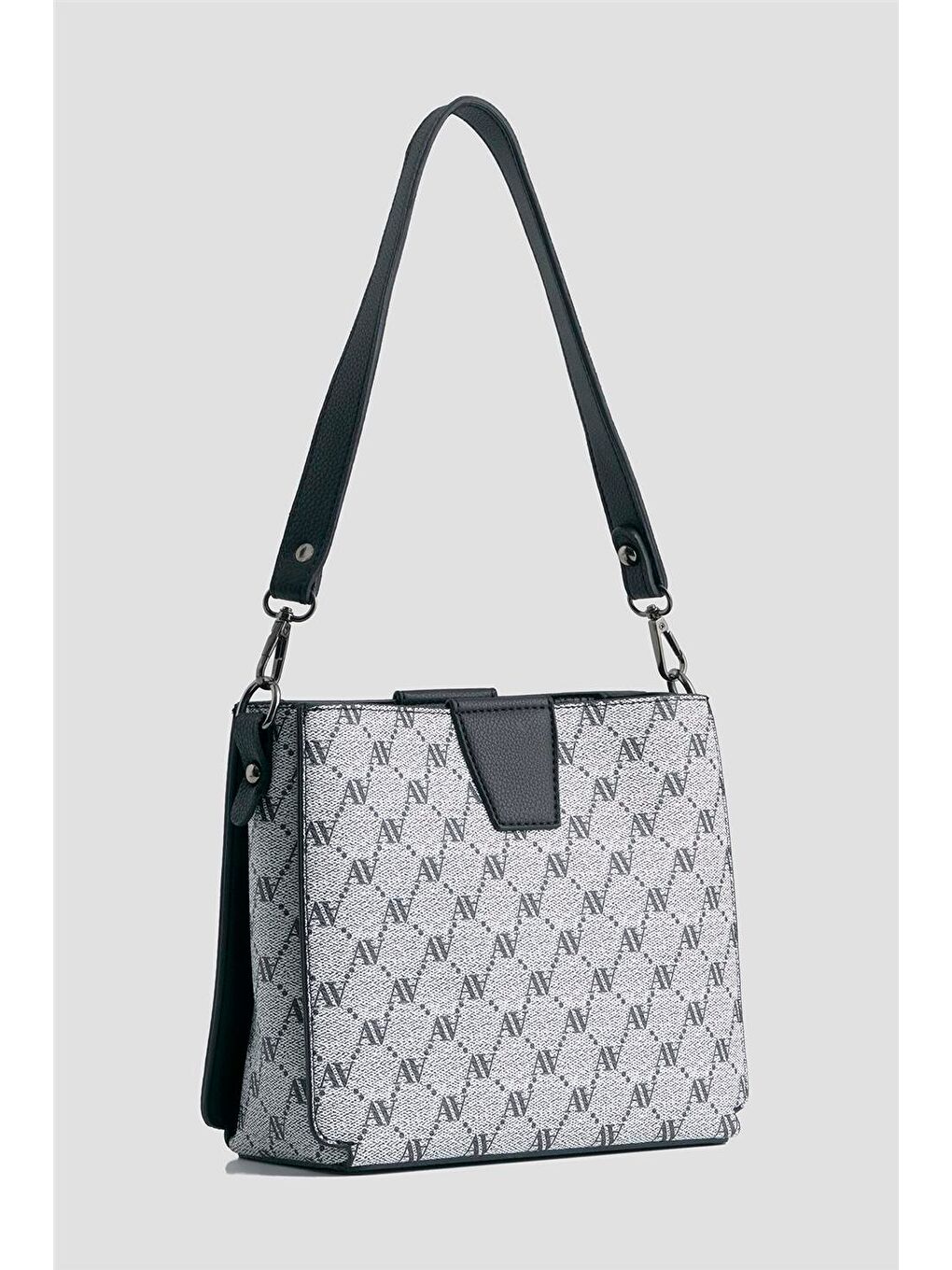 Çanta Noktalı 25Yd7348 Gri-1