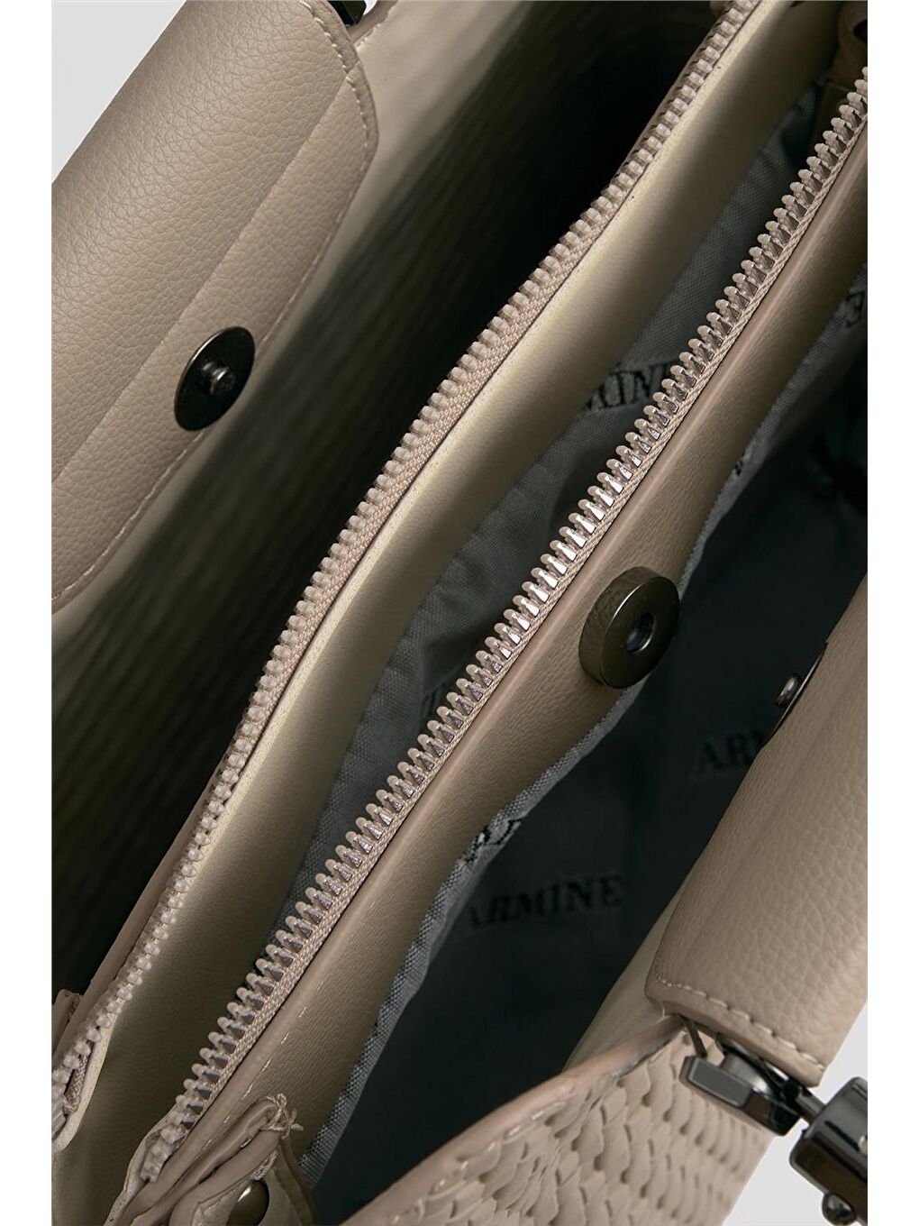 Bej Çanta Örgü 25Yd7342 Vizon-3