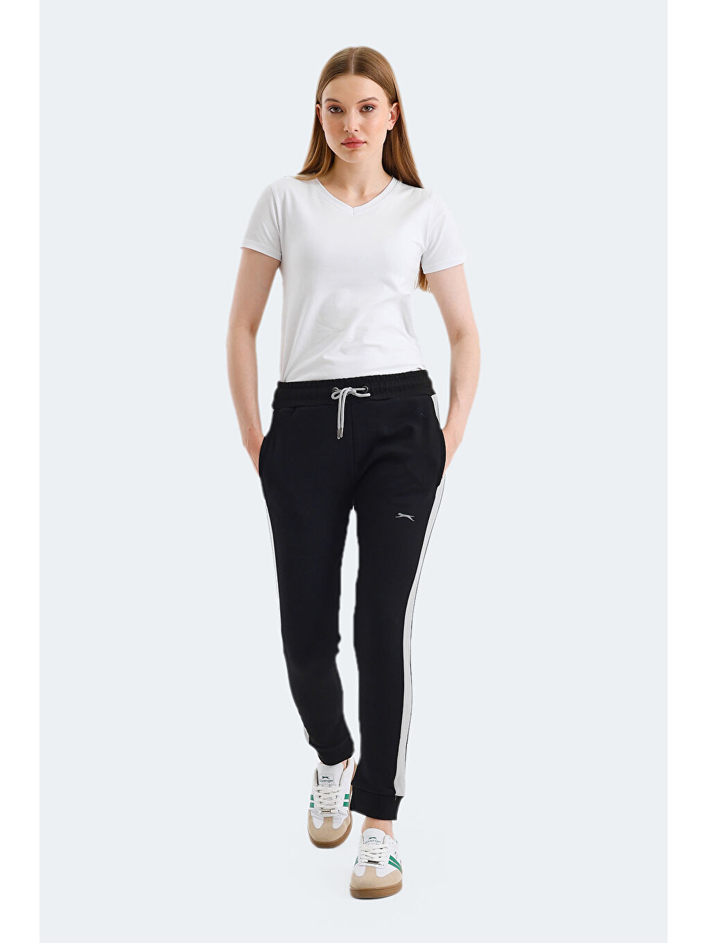 SLAZENGER VEVA Kadın Eşofman Altı Siyah