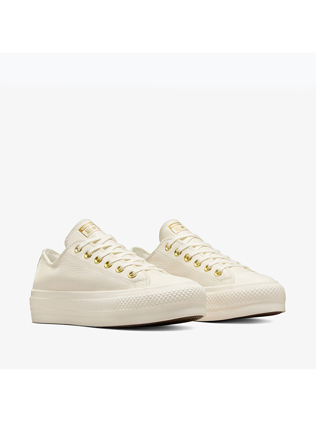 Chuck Taylor All Star Lift Platform Kadın Ekru Sneaker-2