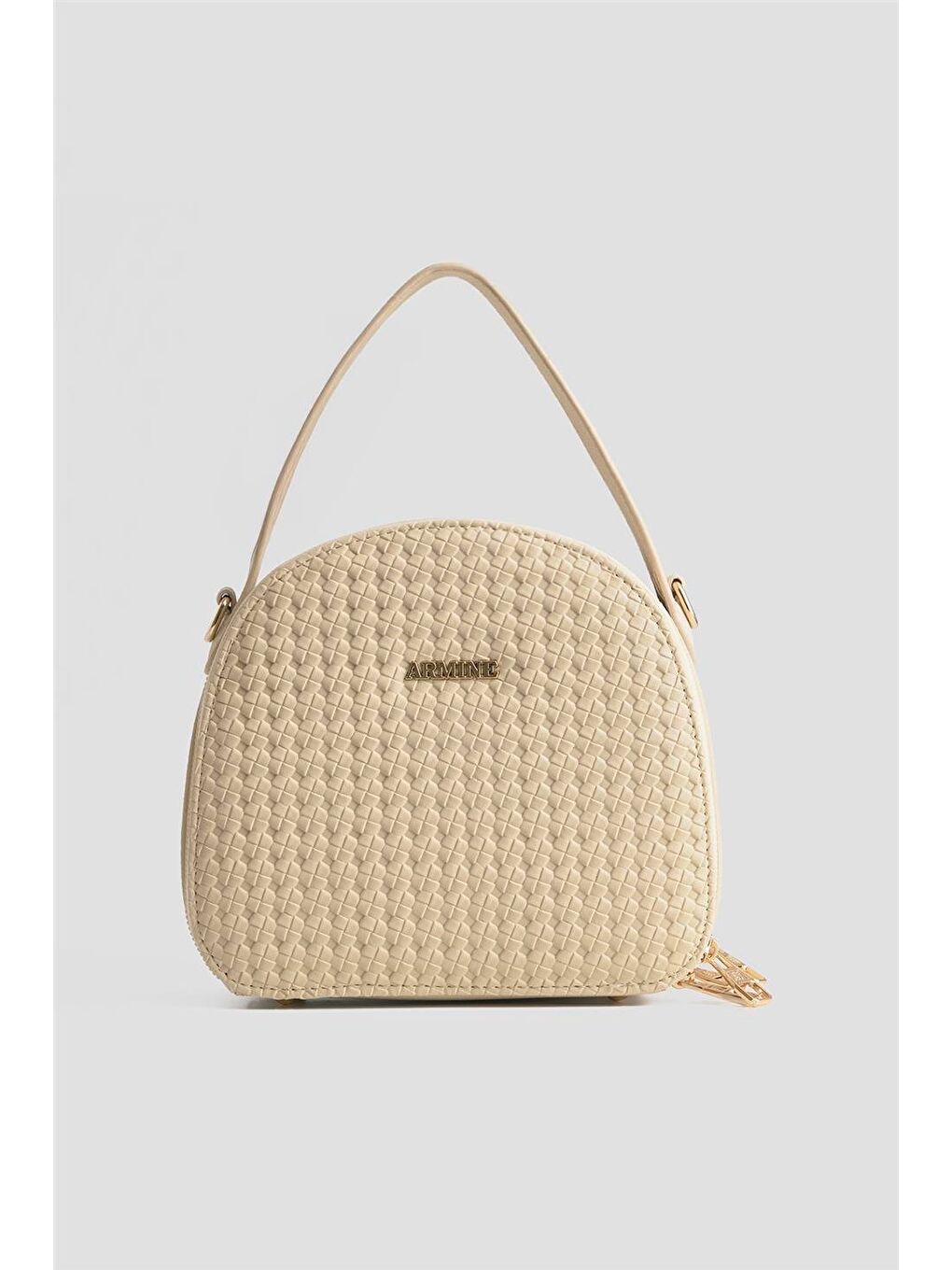 Ekru Çanta Örgü 25Yd7408 Krem