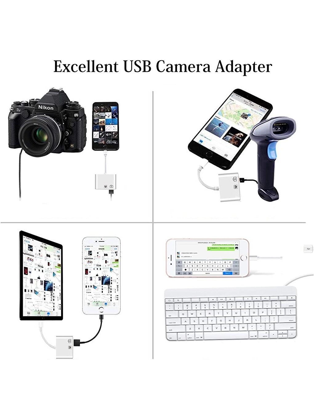 Apple Iphone/ipad Lightning To Ethernet RJ45 Dönüştürücü Adaptörü-5