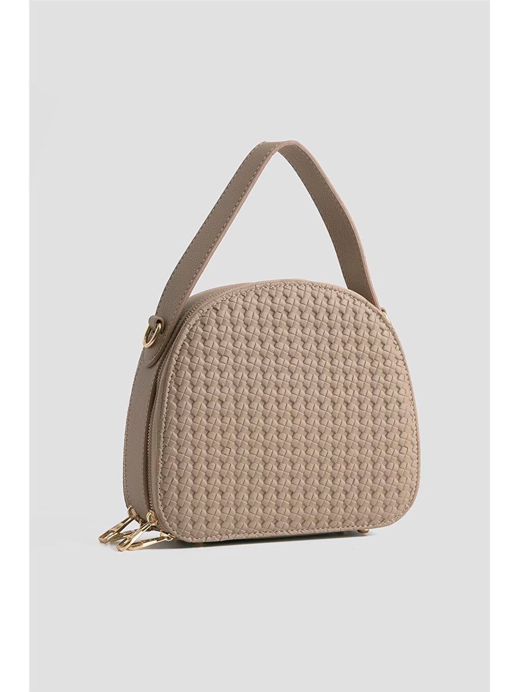 Bej Çanta Örgü 25Yd7408 Vizon-1