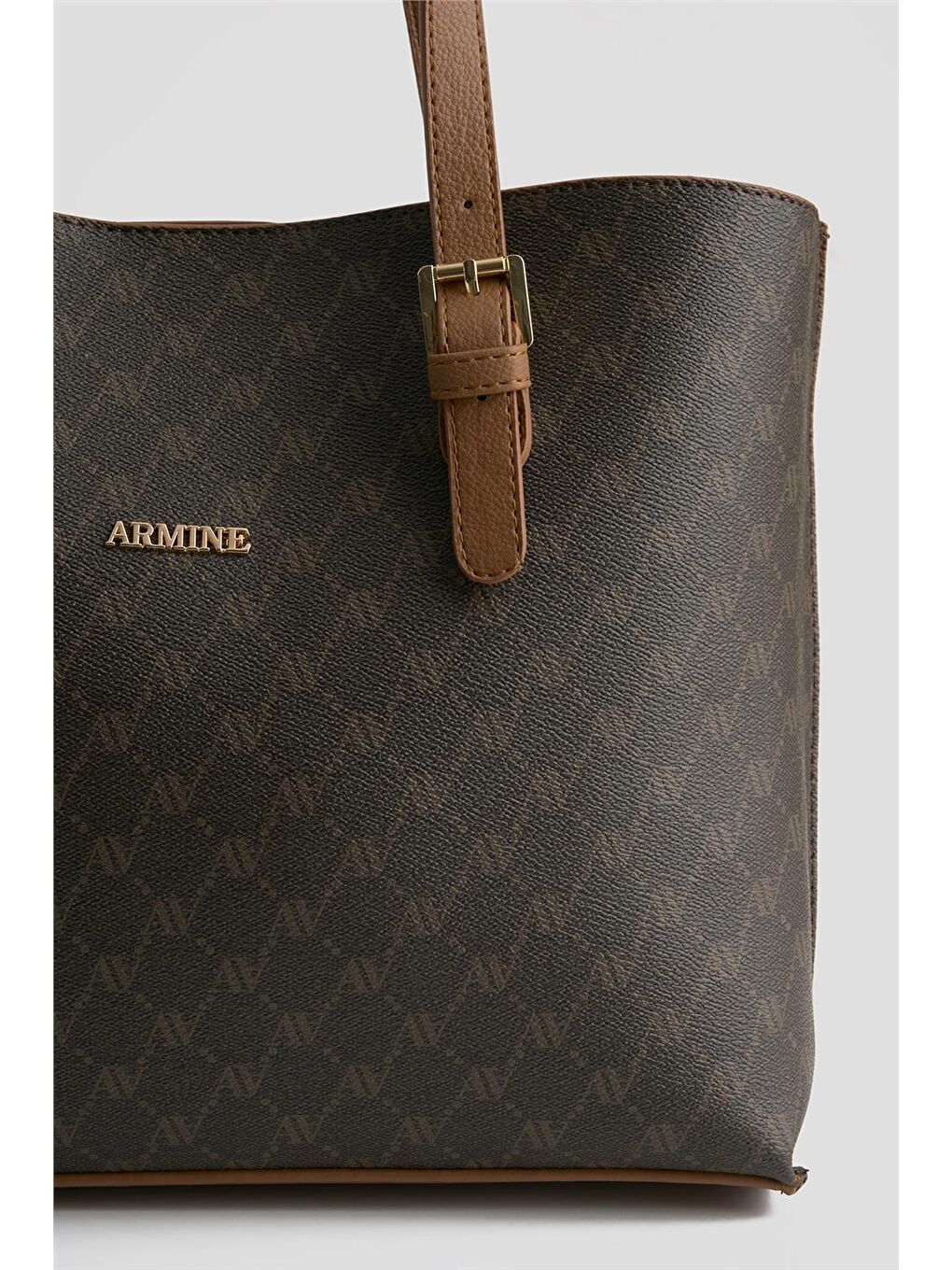 Çanta Noktalı 25Yd7421 Kahverengi-2