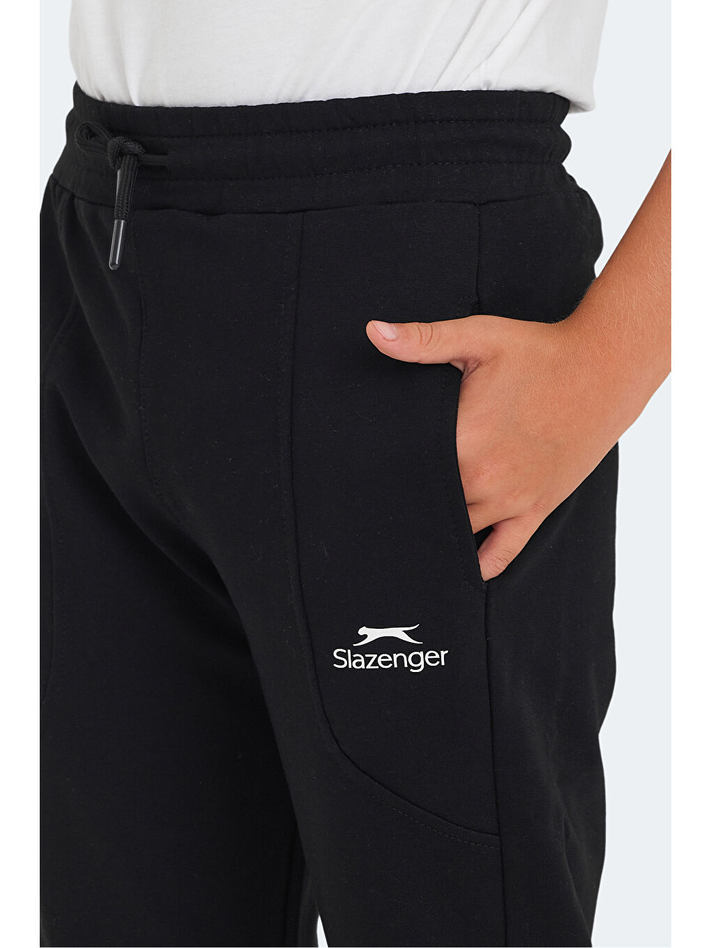 SLAZENGER Siyah LINE Unisex Çocuk Eşofman Altı Siyah - 3