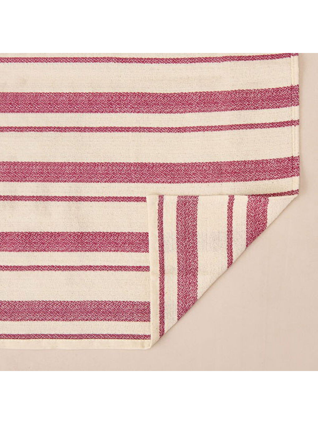 Soft Alno 2'li Amerikan Servis - Ekru / Mürdüm - 30x50 cm-4