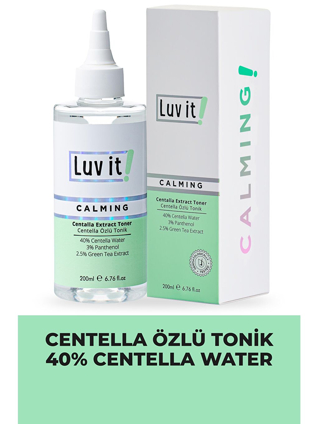 Luv it! Renksiz Centella Özlü Tonik 200ml