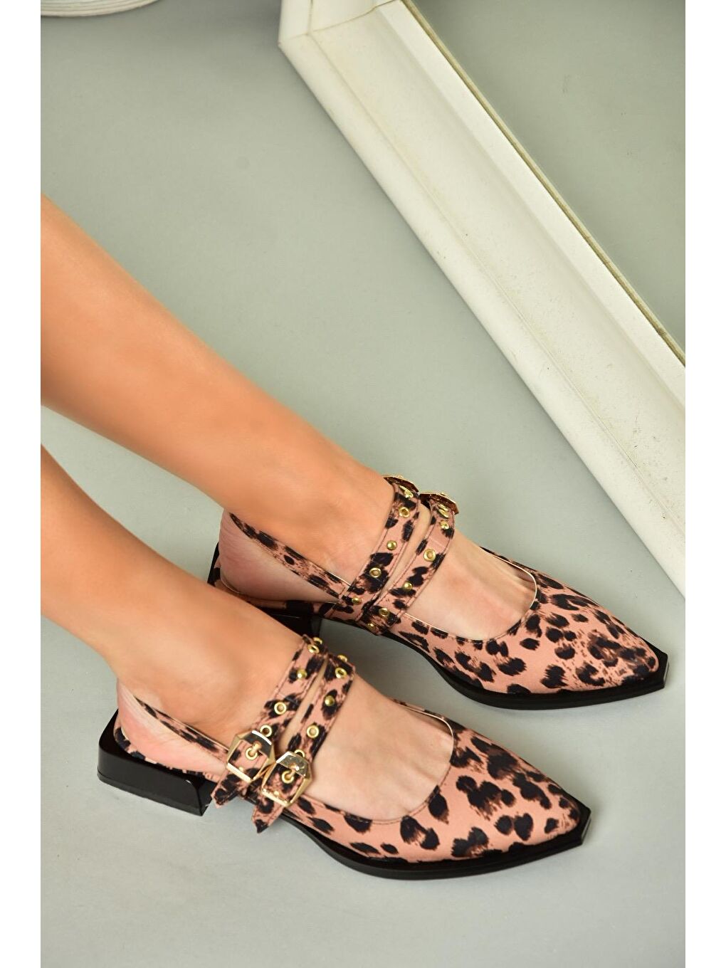 Kahverengi U5188006 Taba Kadın Ayakkabı-3