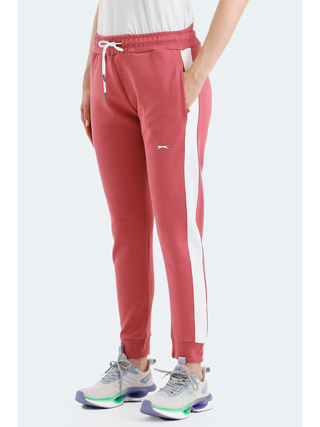 SLAZENGER Pembe VEVA Kadın Eşofman Altı Gül - 6