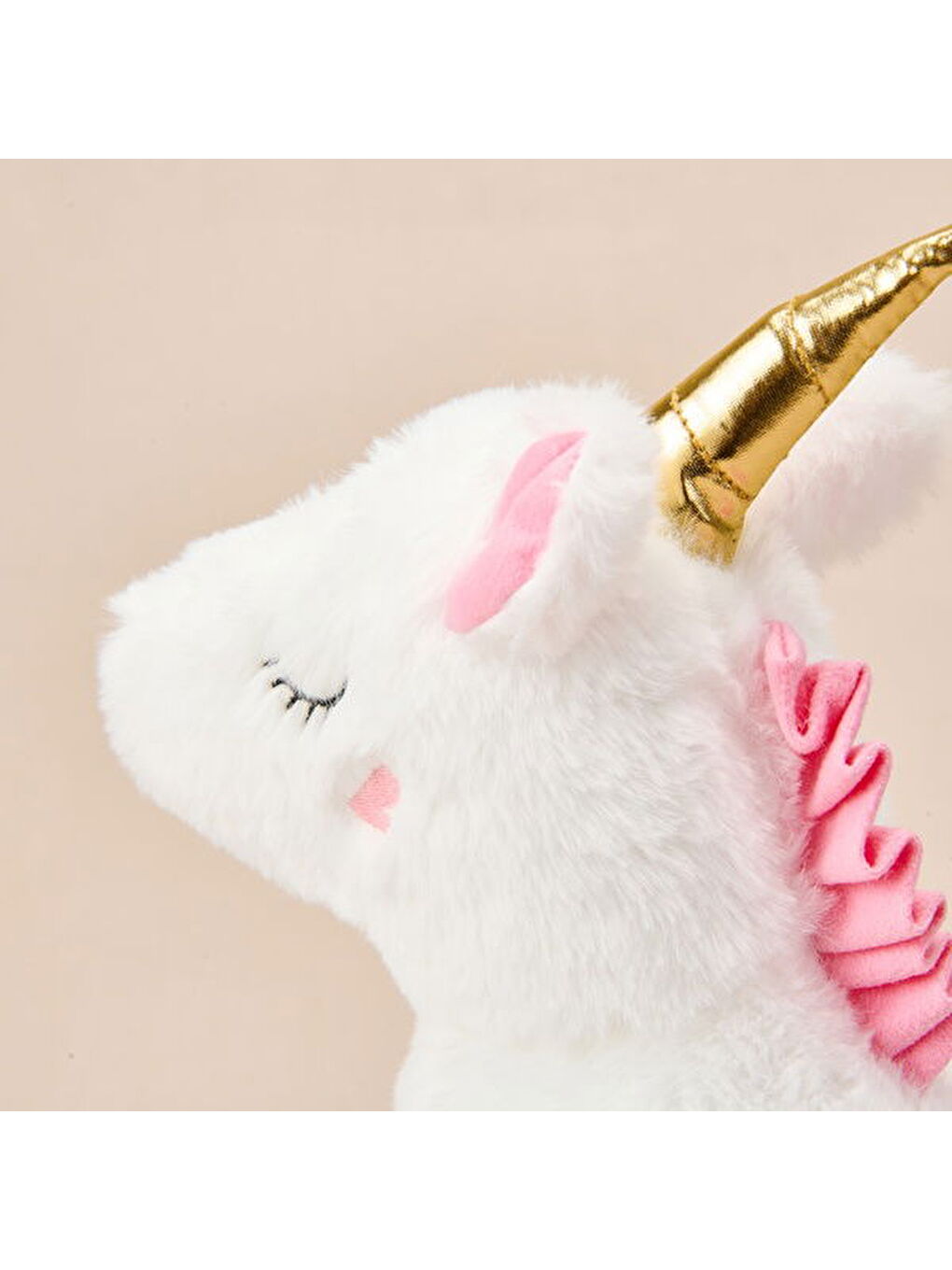 Soft Figürlü Yastık - Beyaz - 25x32 cm-2