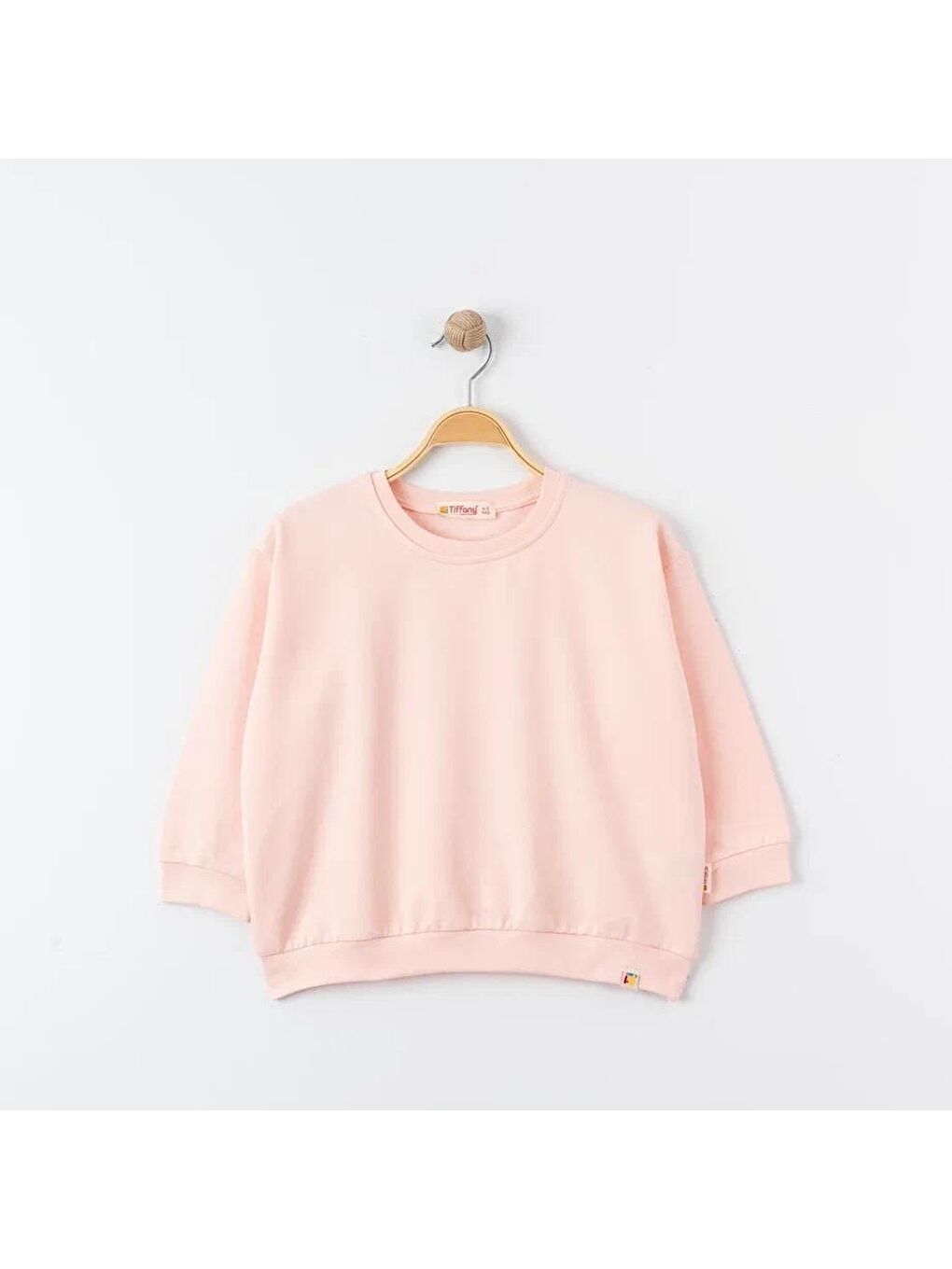 Pembe Unisex %100 Pamuk Oversize Sweatshirt