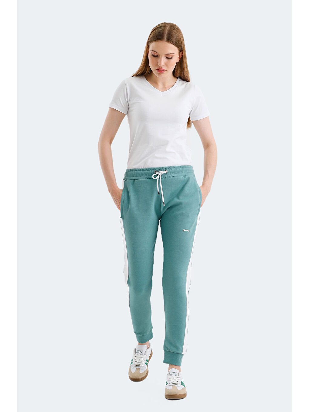 SLAZENGER VEVA Kadın Eşofman Altı Yeşil