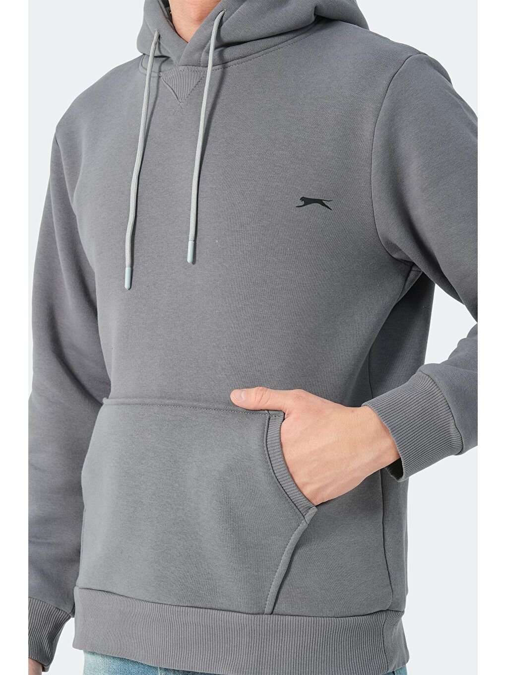 SLAZENGER Koyu Gri Erkek Sweatshirt Koyu Gri - 3