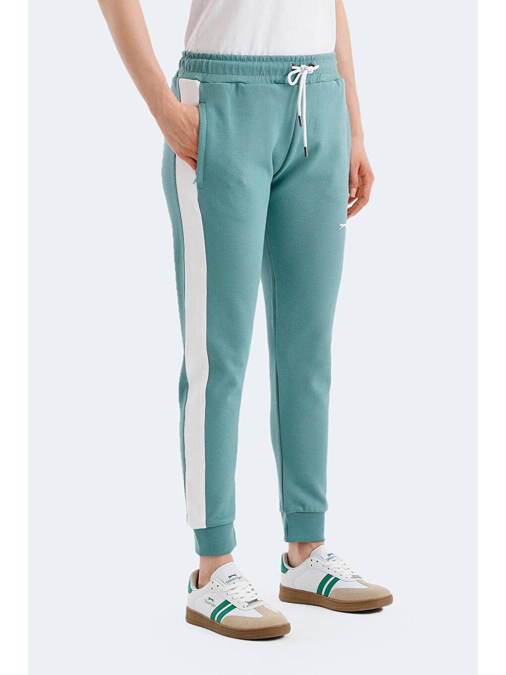 SLAZENGER VEVA Kadın Eşofman Altı Yeşil - 3