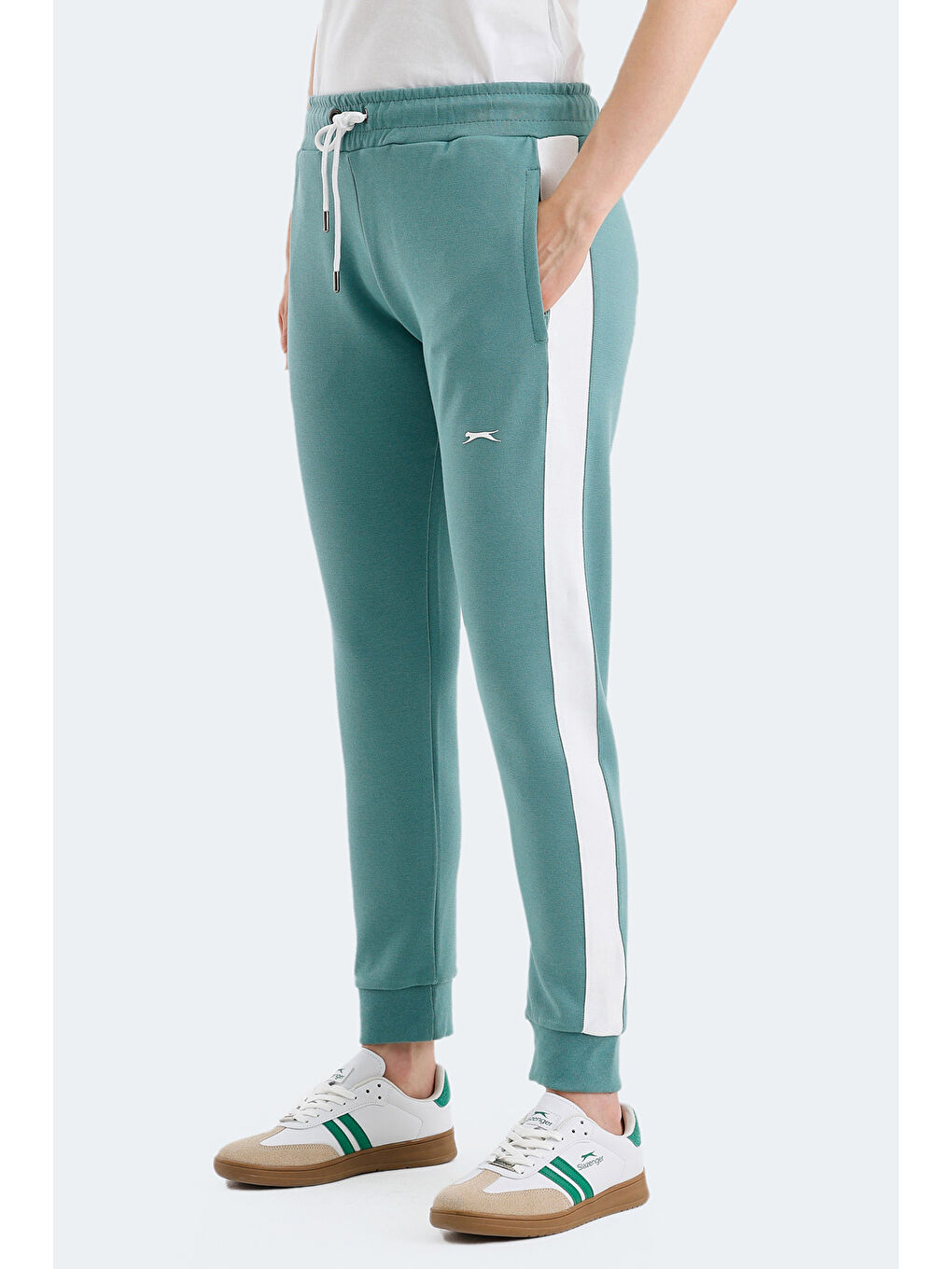 SLAZENGER VEVA Kadın Eşofman Altı Yeşil - 6