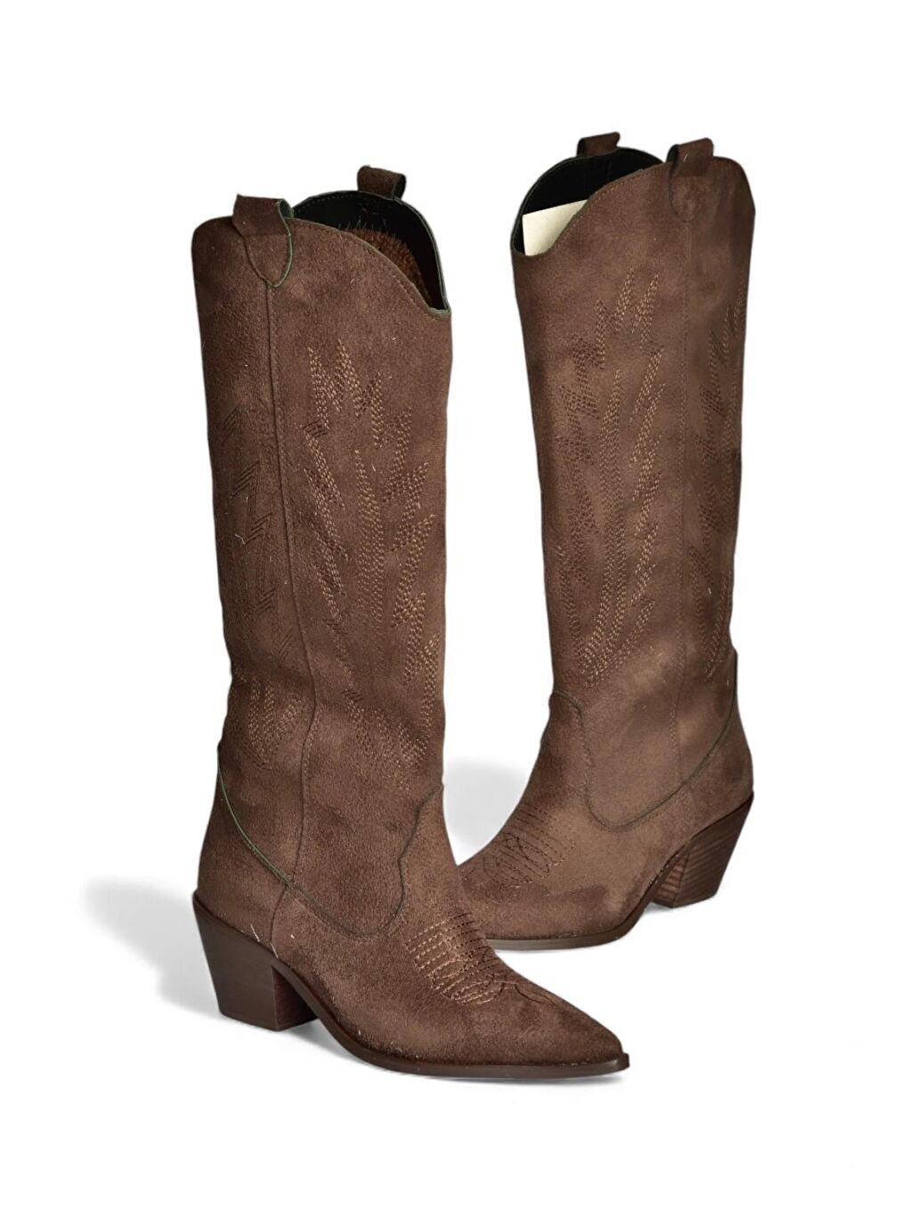 Kahverengi Kadın Çizme T267765202-8