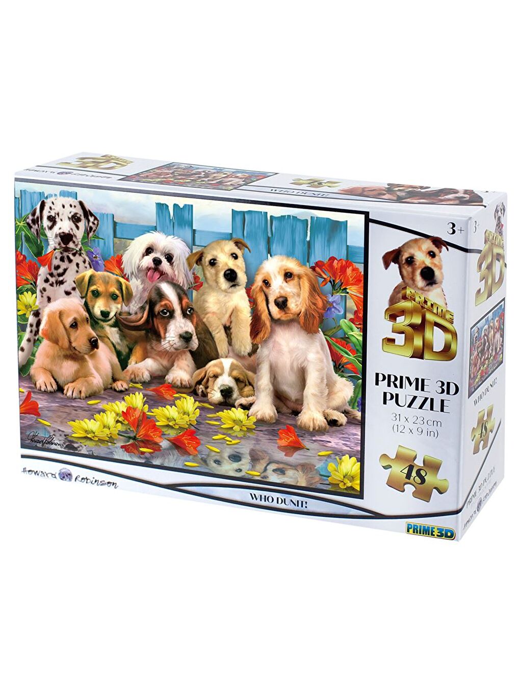 Prime 3D Kim Yaptı Puzzle 48 Parça 10516