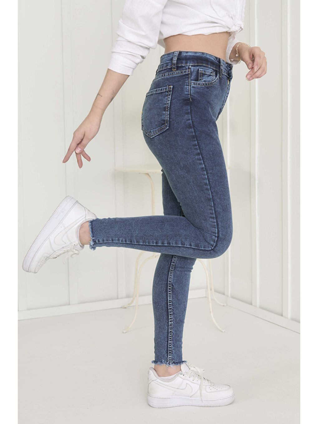 Jean Pantolon Koyu Mavi   11602-1