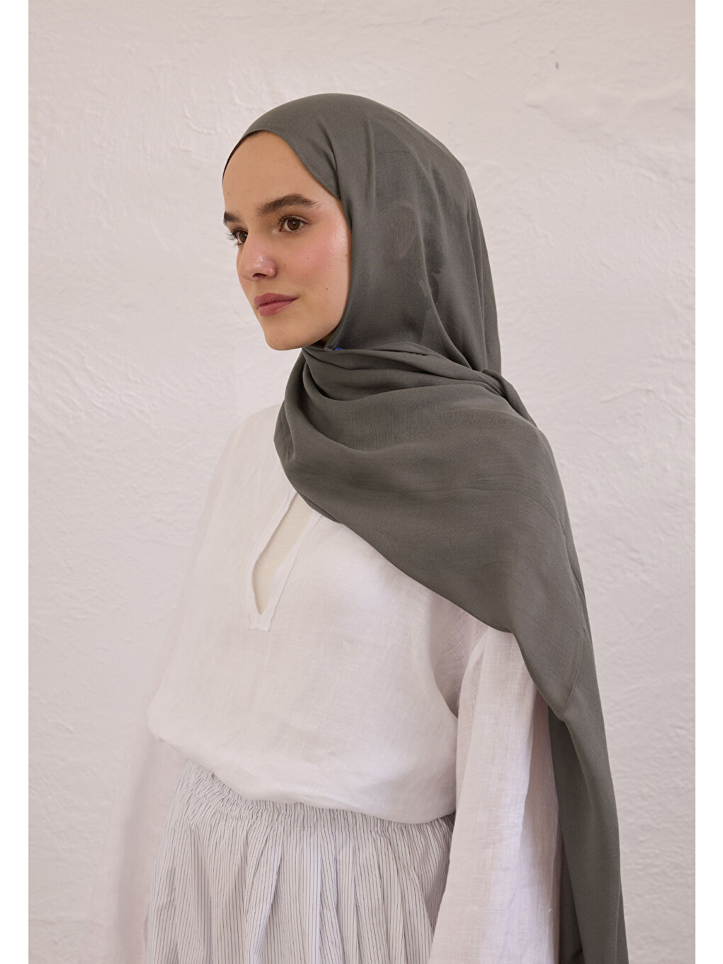 Antrasit SOFT VİSKON ŞAL DUMAN-2