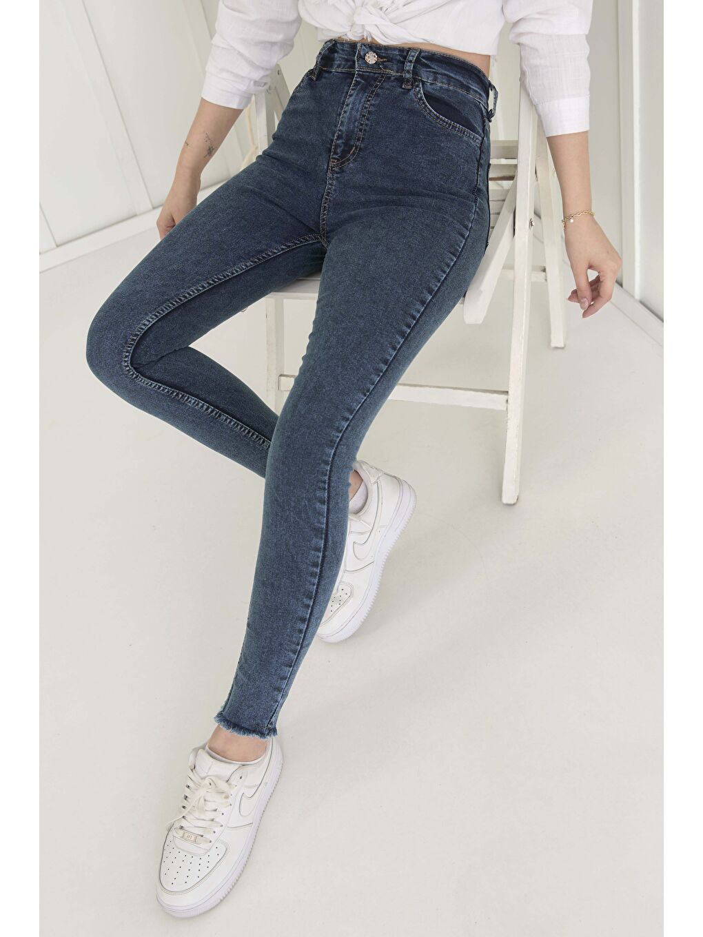 Jean Pantolon Koyu Mavi   11602-5