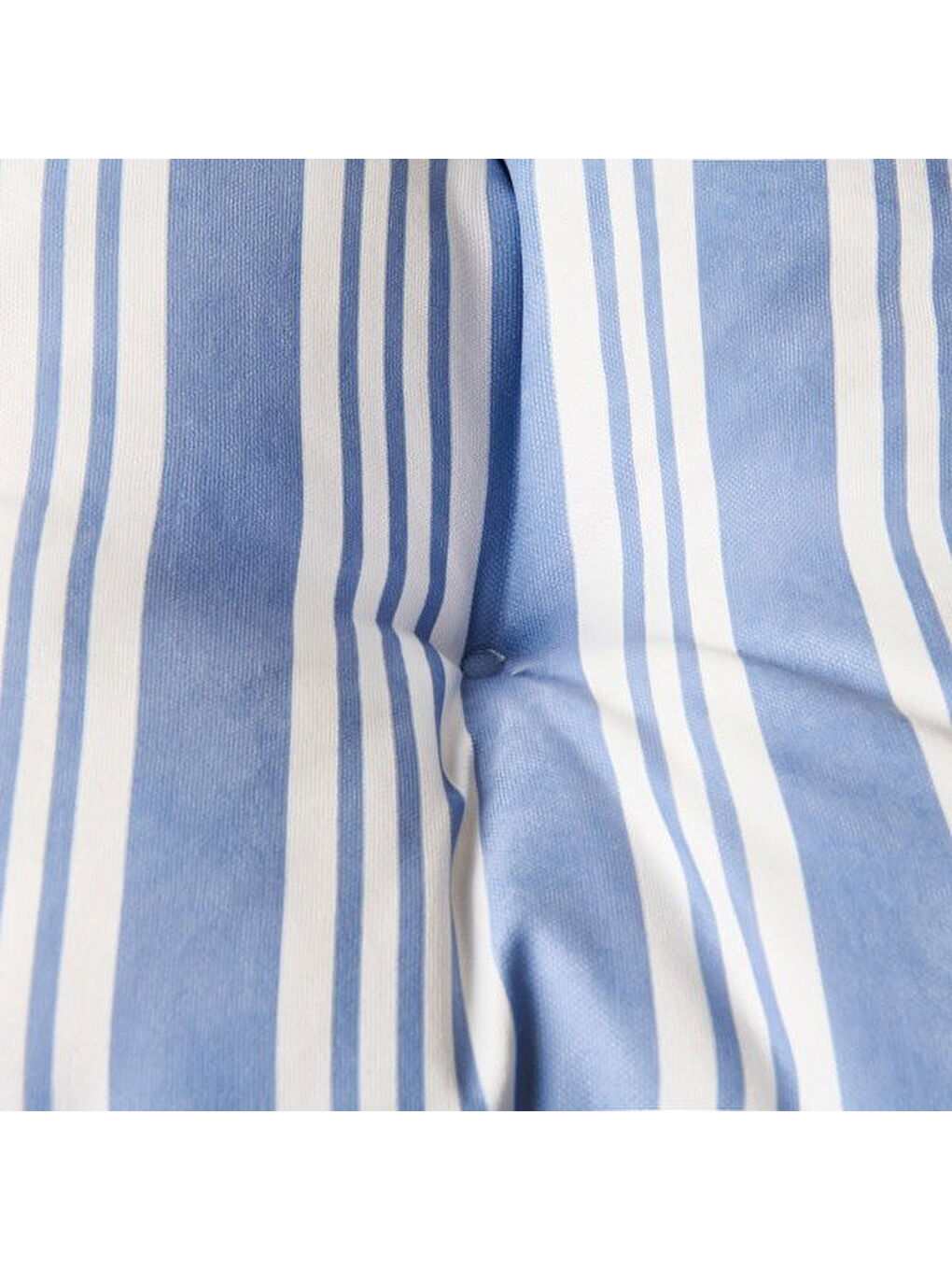 Soft Sonne Yer Minderi - Beyaz / Mavi - 50x50x14 cm-1