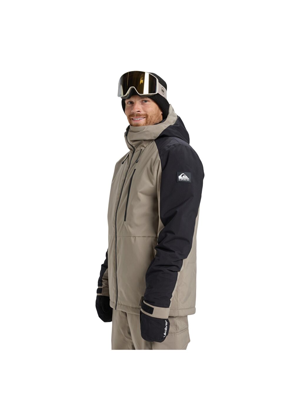 Mission Block Jk Erkek Bej Snowboard Kayak Montu-1