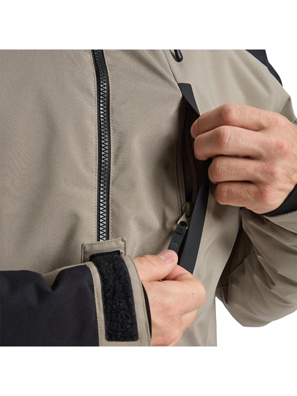 Mission Block Jk Erkek Bej Snowboard Kayak Montu-3