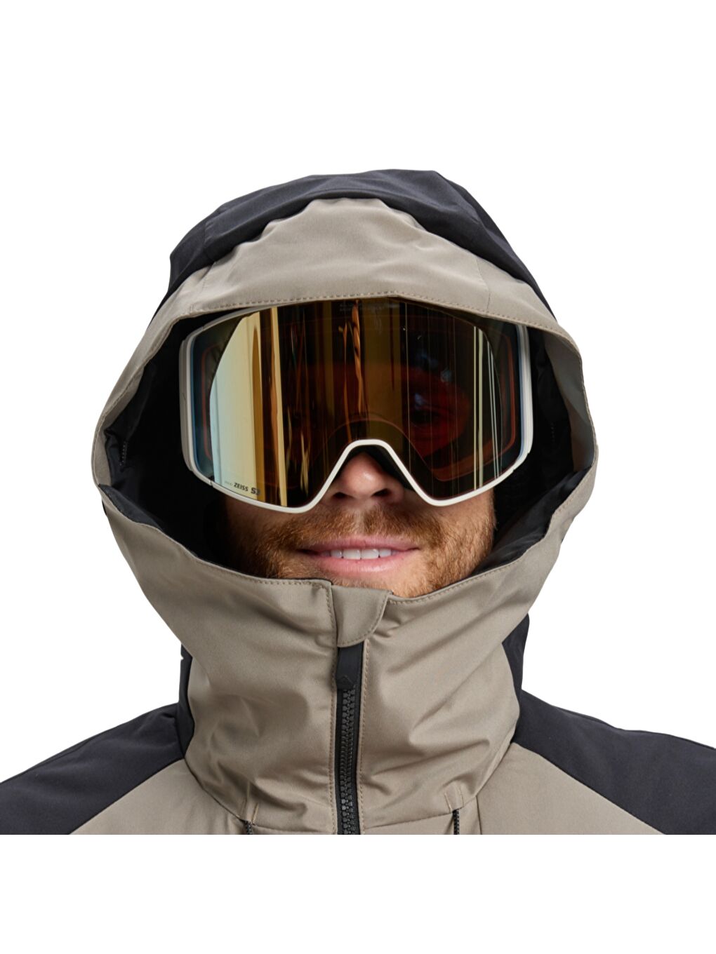 Mission Block Jk Erkek Bej Snowboard Kayak Montu-4