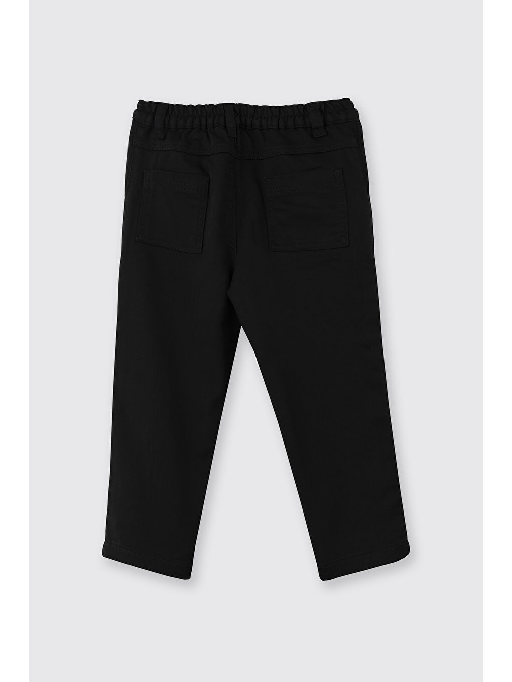 Erkek Bebek Cepli Boru Paça Siyah Pantolon-1