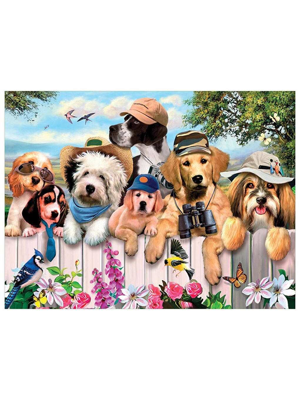 Açıkhava Arkadaşları Selfie Puzzle 48 Parça 10780-1