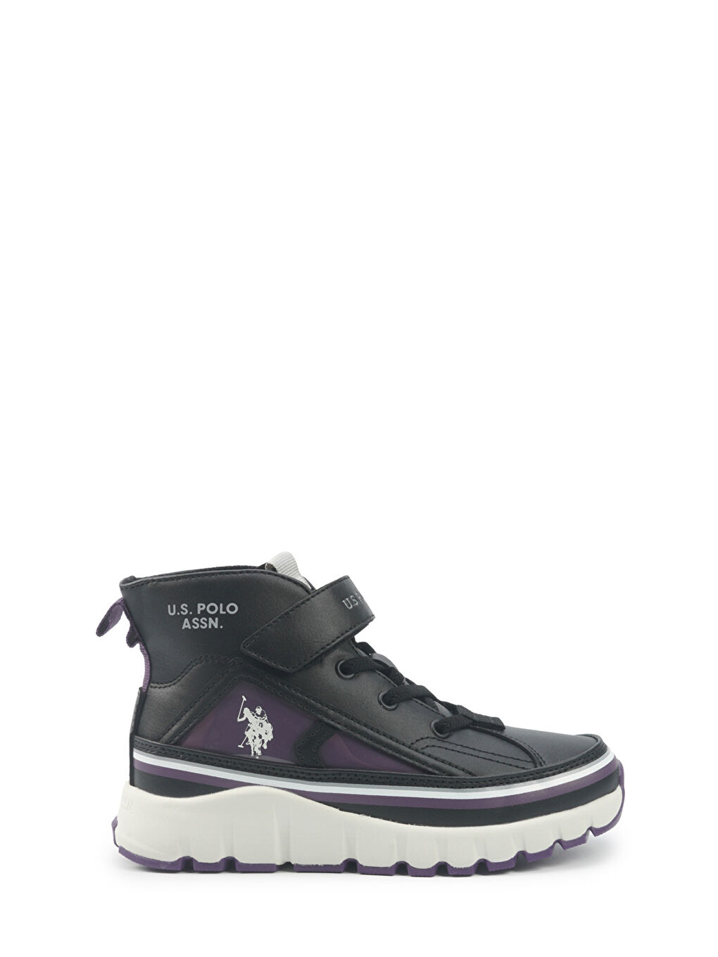 KELTES JR 5PR Siyah Kız Çocuk High Sneaker