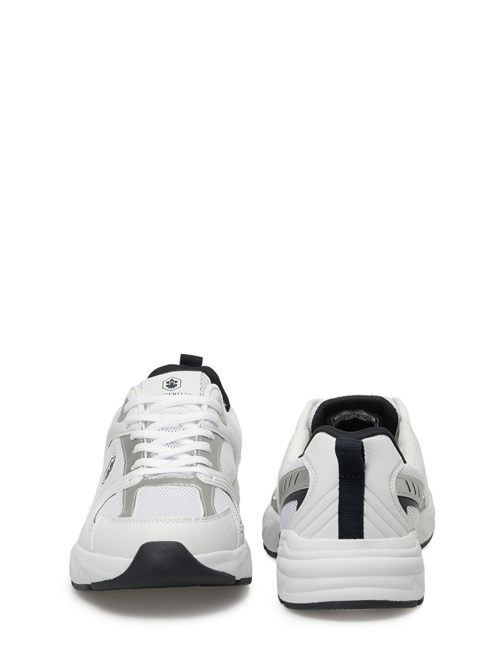 Gri POL 5FX Beyaz Erkek Sneaker-5