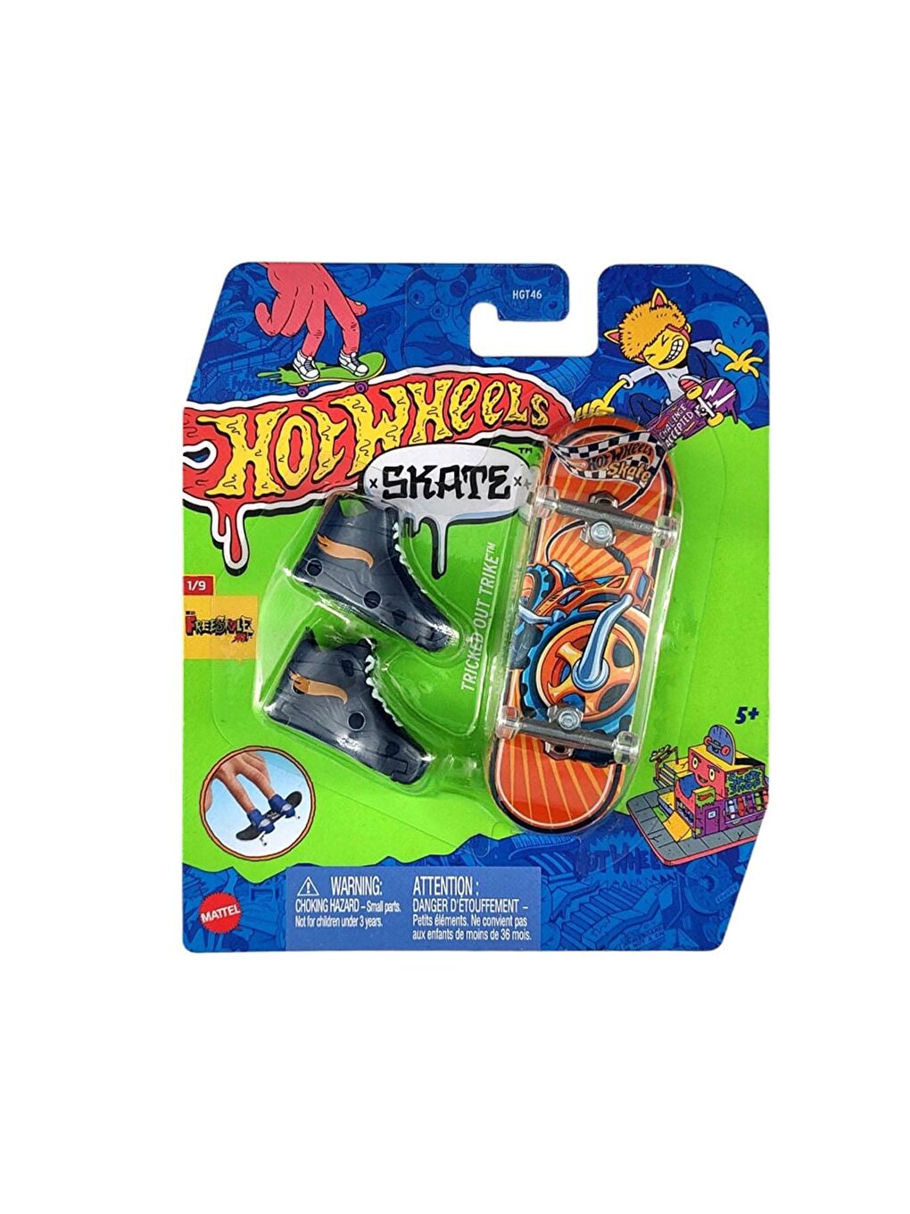 Hot Wheels Karışık Skate Parmak Kaykay ve Ayakkabı Paketleri