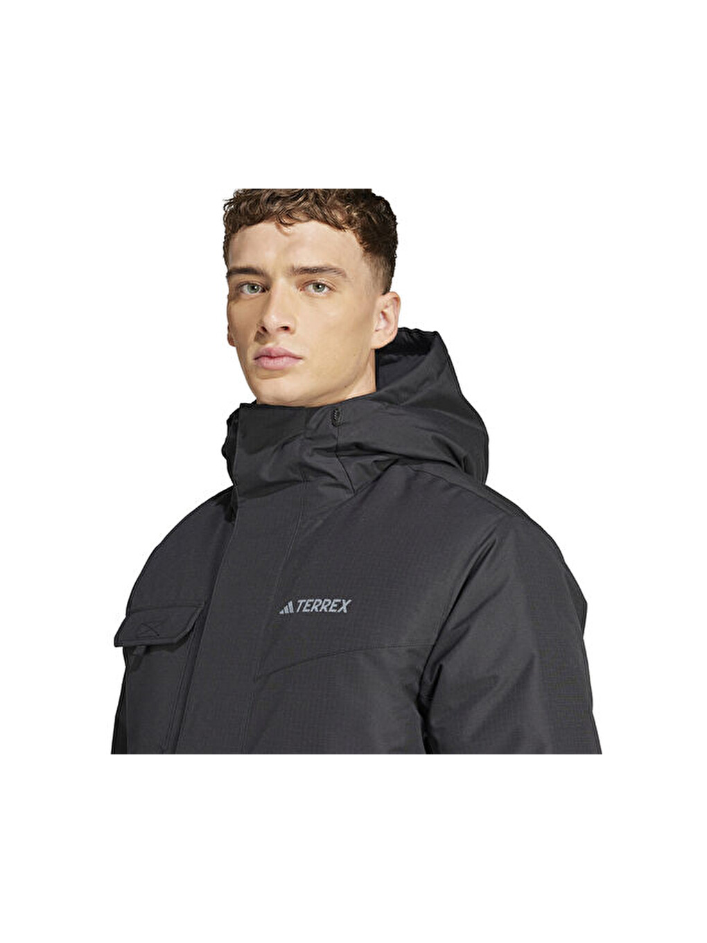 Ekru Terrex Xpl Gd Parka Erkek Outdoor Montu Ix7935 Krem-6