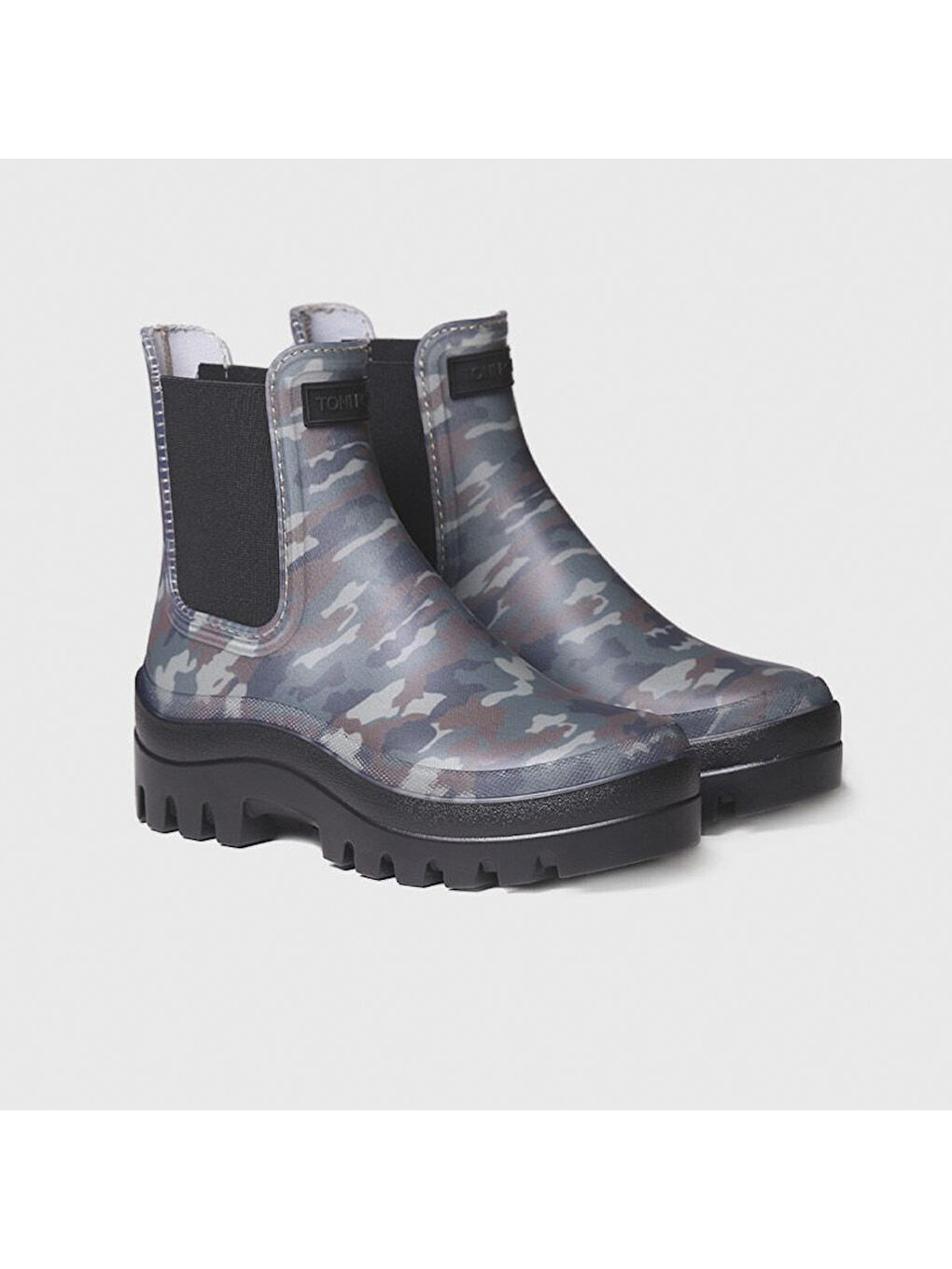 Yeşil Kadın Bot (Yağmur ) Cassie Ankle Boot Water Camu-1