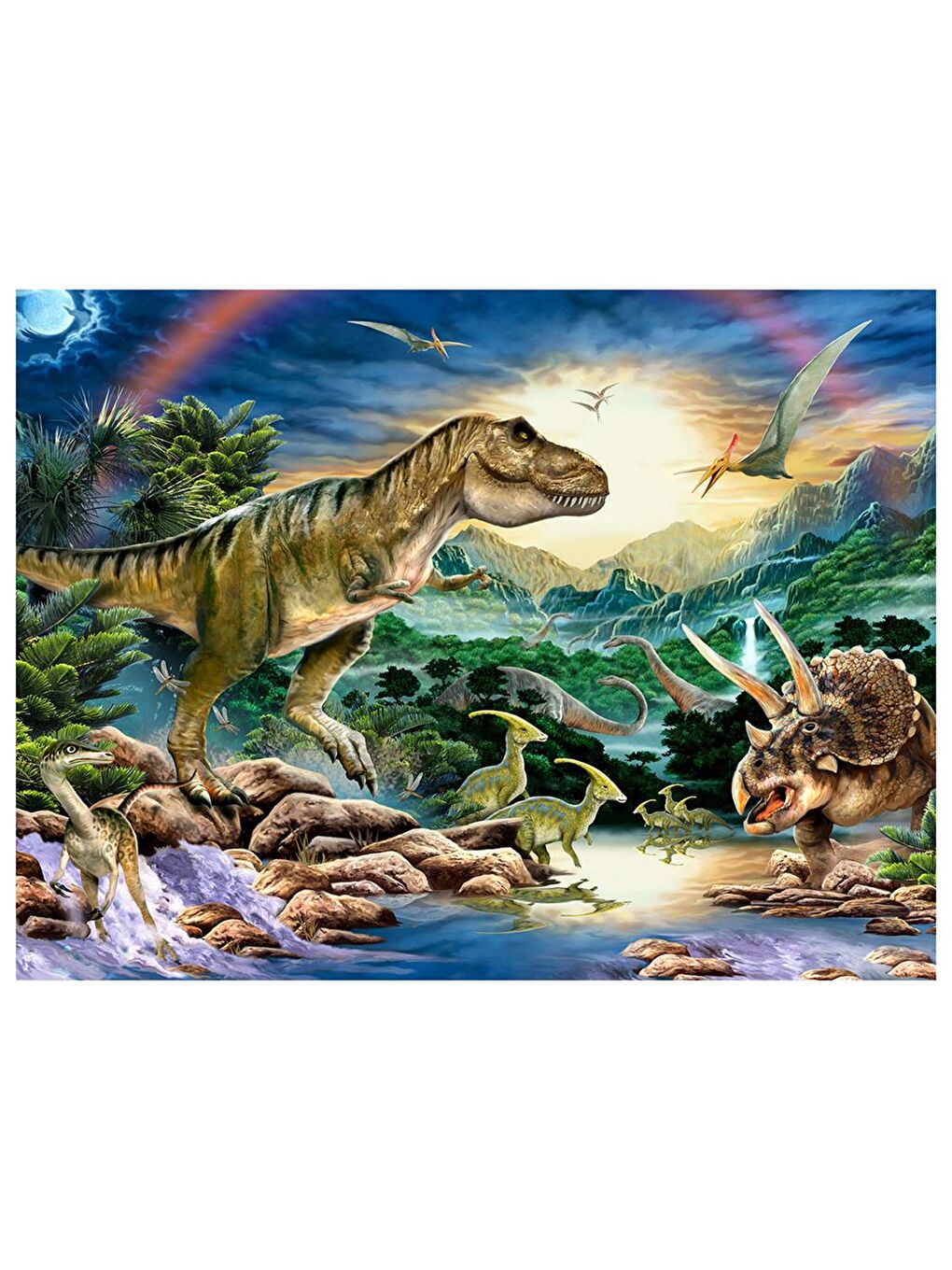 Tyrannosaurus Puzzle 100 Parça 10526-1