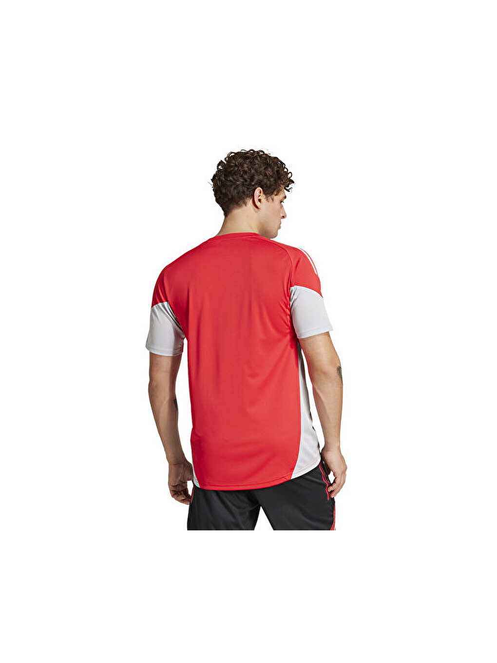 Tiro25c Tr Jsy Erkek Antrenman Forma Iw0420 Kırmızı-1