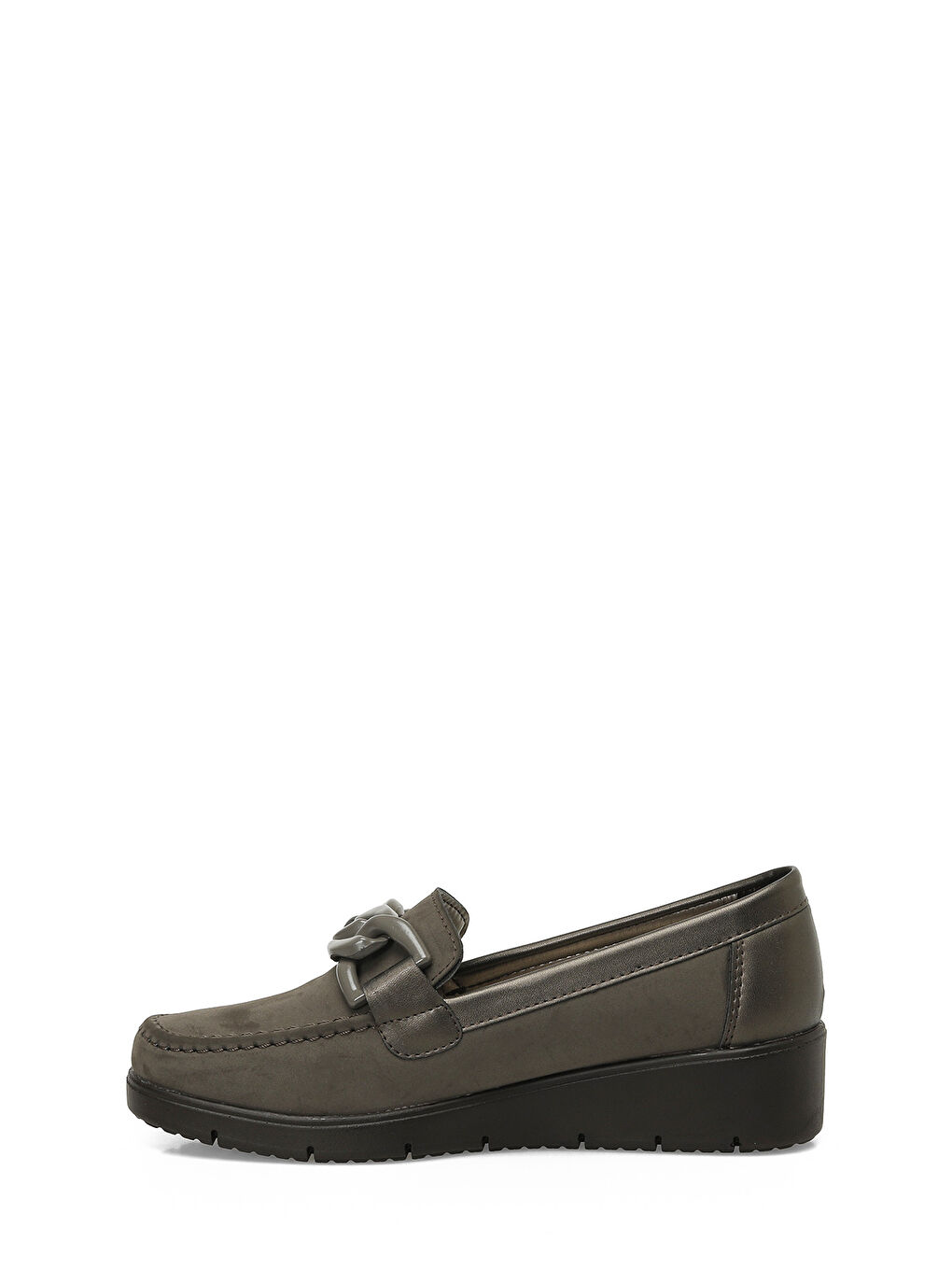 166552.NZ4PR Haki Kadın Loafer-2