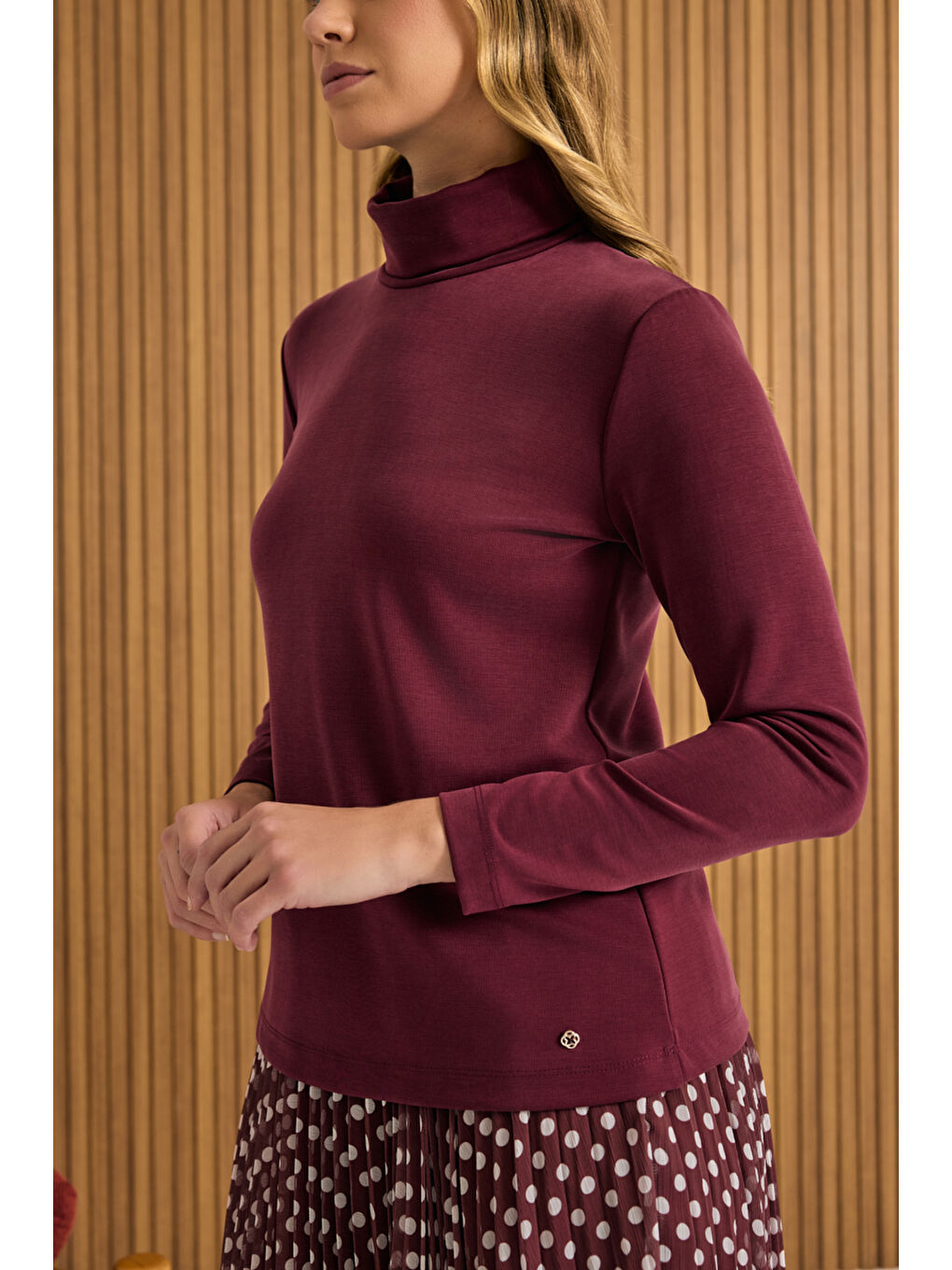 Bordo Örme Rayon Body-3